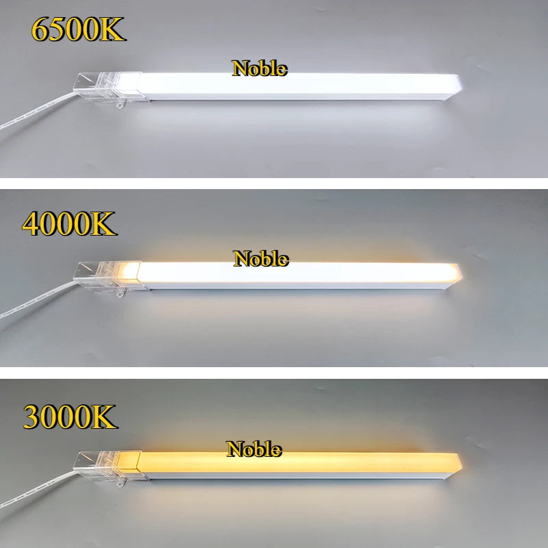 Luces LED cálidas hexagonales