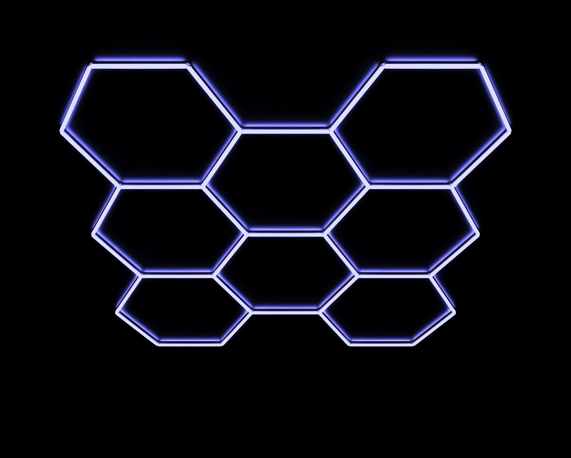 Luces LED RGB hexagonales