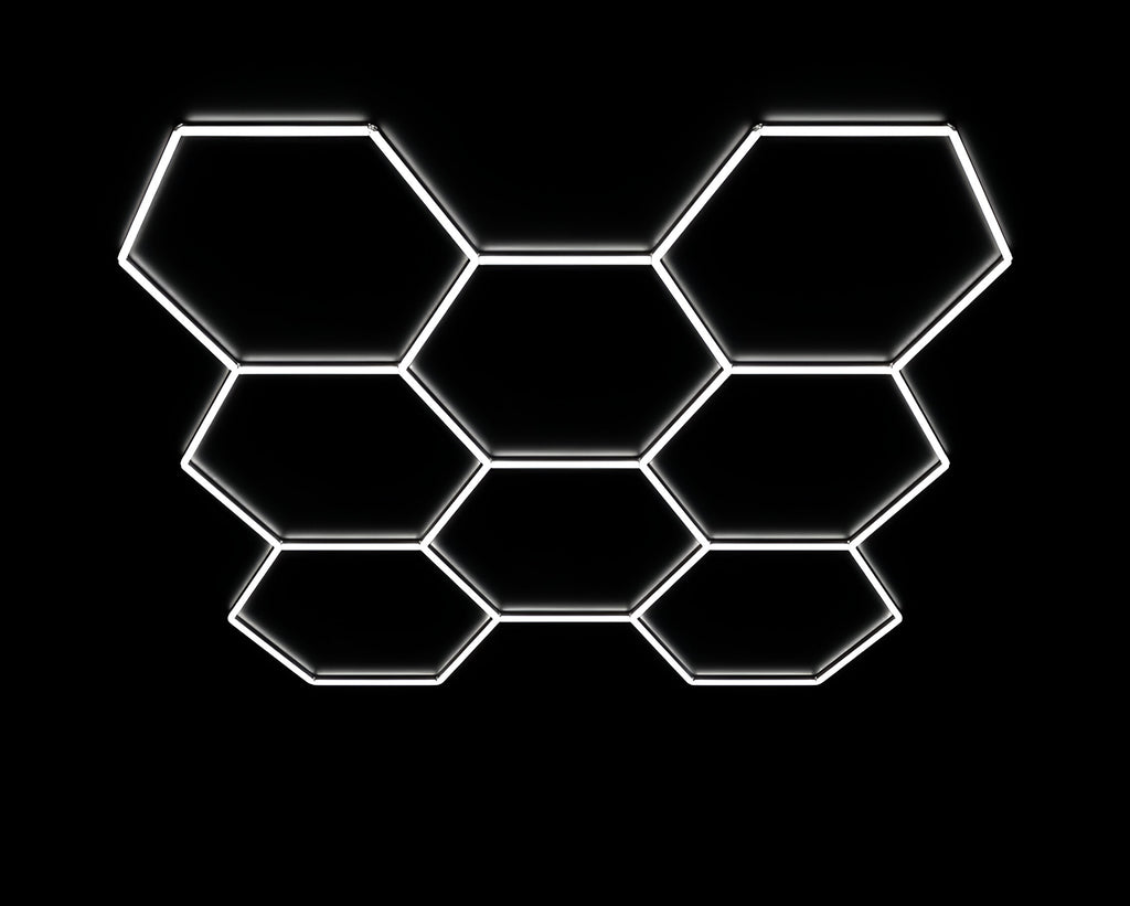 Luces LED RGB hexagonales