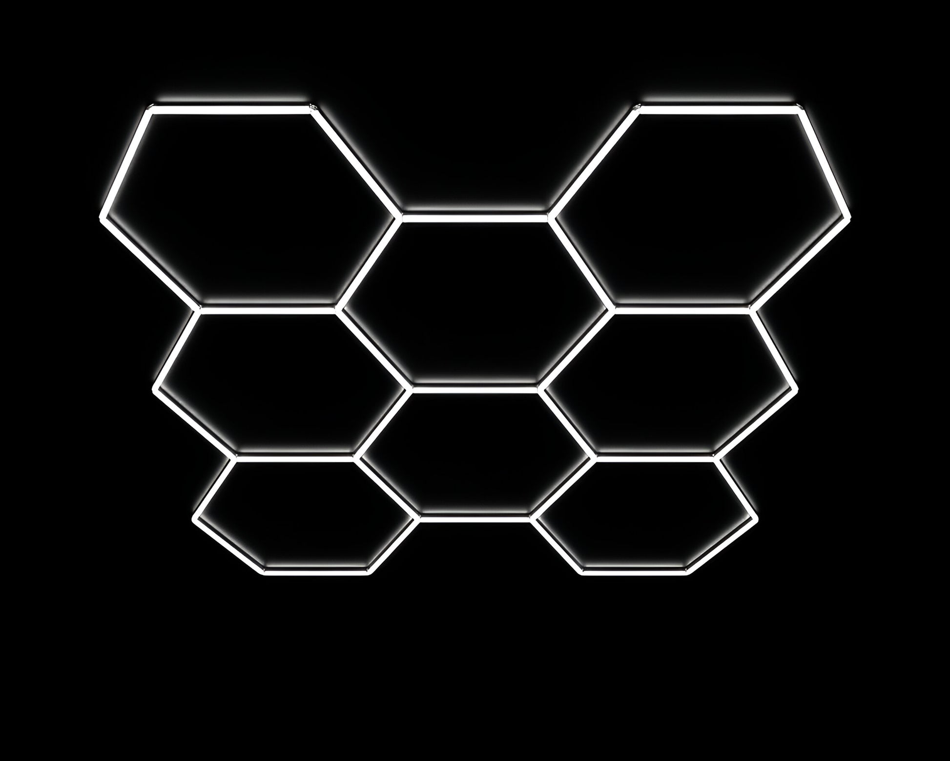 Luces LED RGB hexagonales