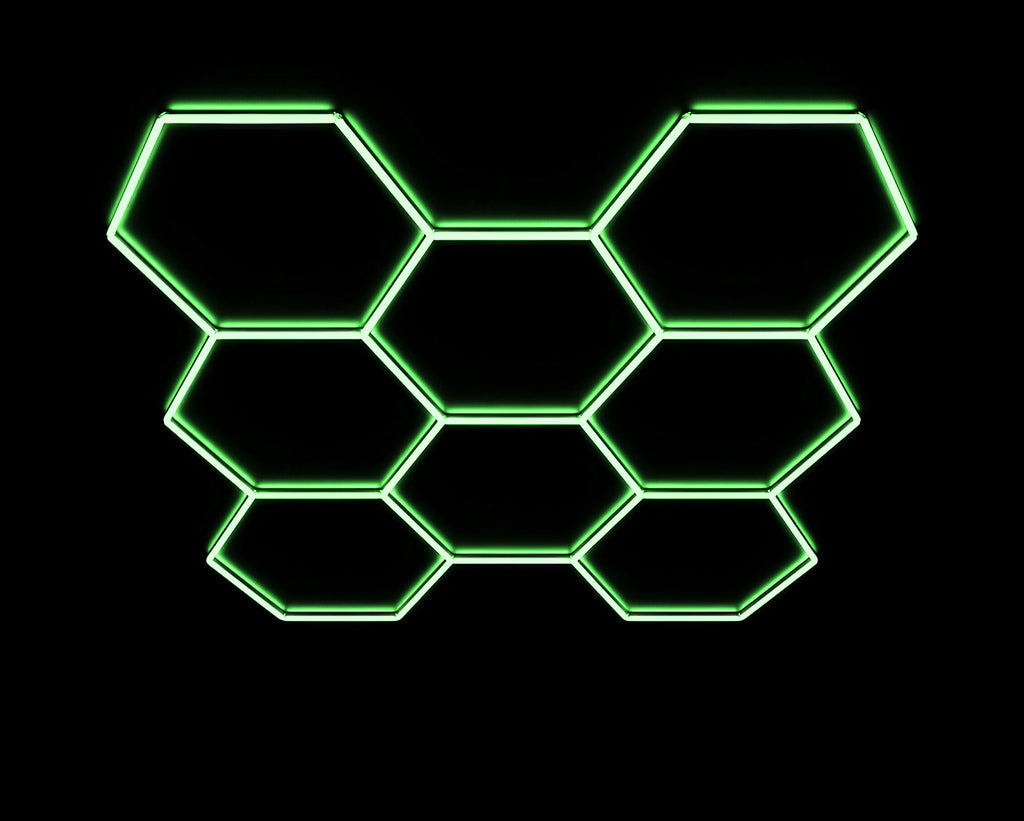 Luces LED RGB hexagonales