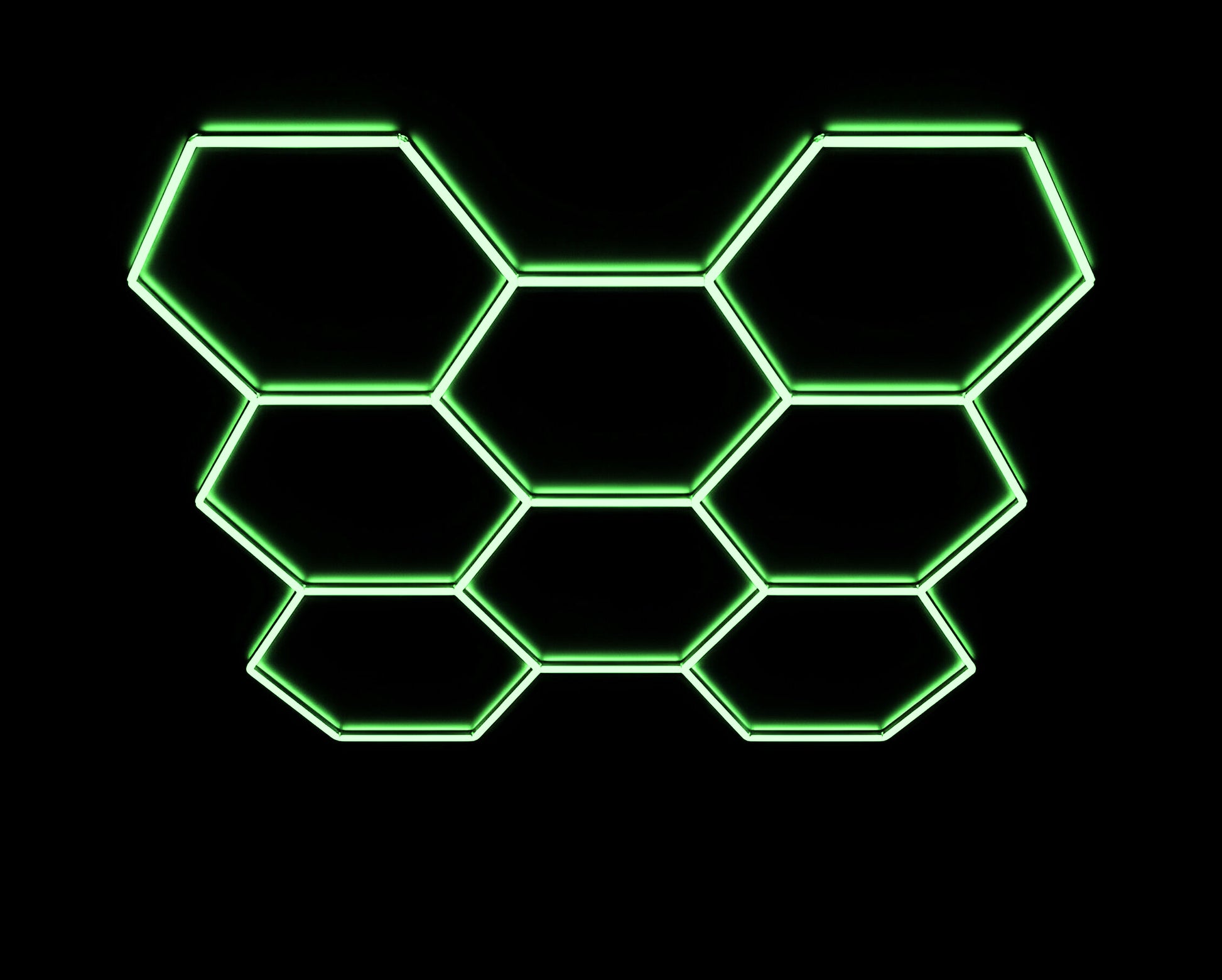 Luces LED RGB hexagonales