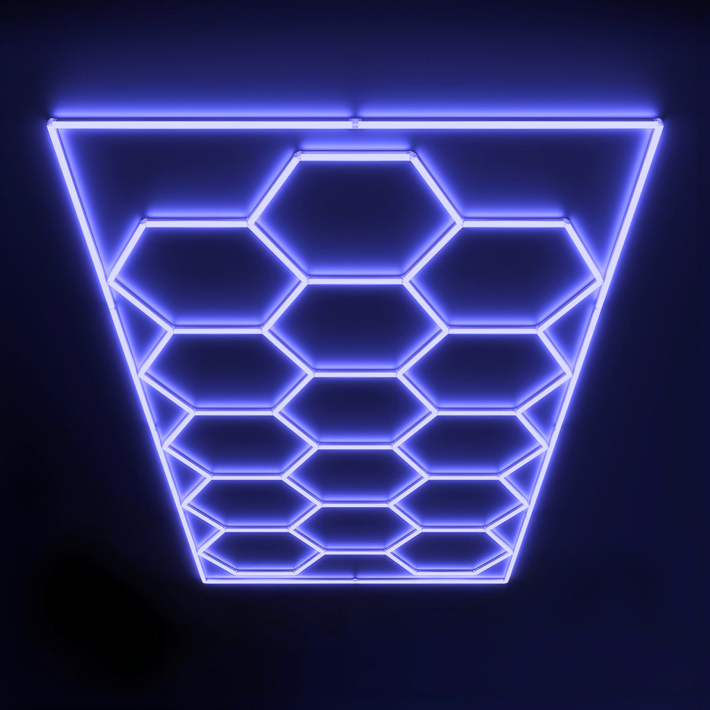 Luces LED RGB hexagonales
