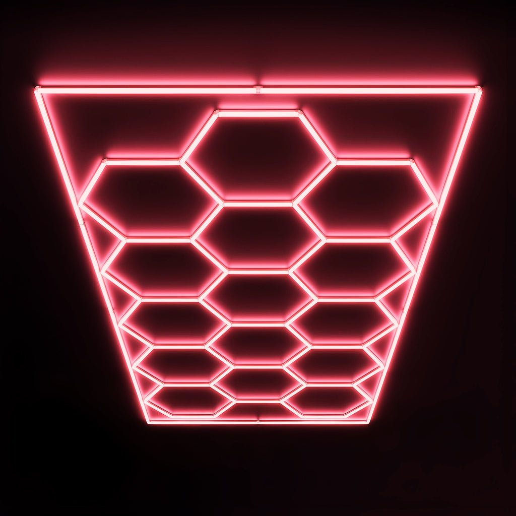 Luces LED RGB hexagonales