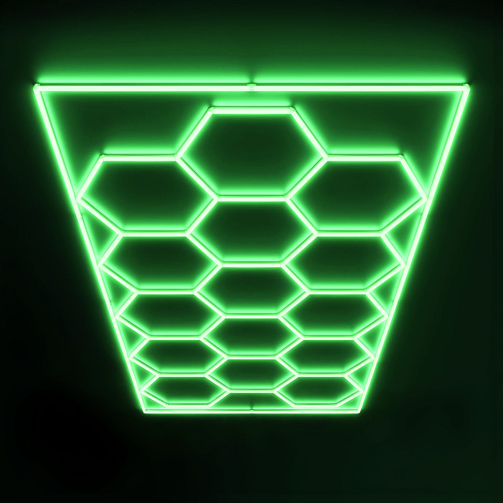 Luces LED RGB hexagonales
