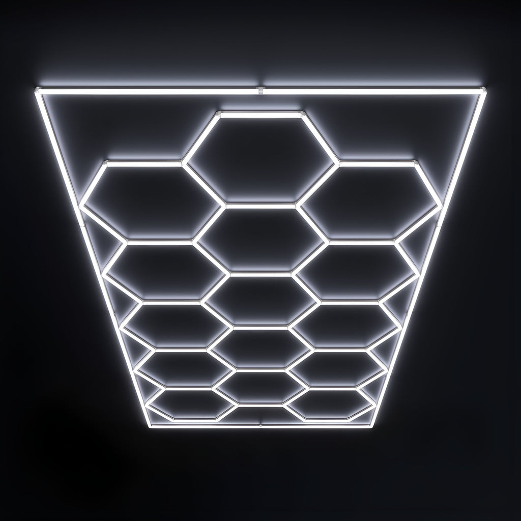 Luces LED RGB hexagonales
