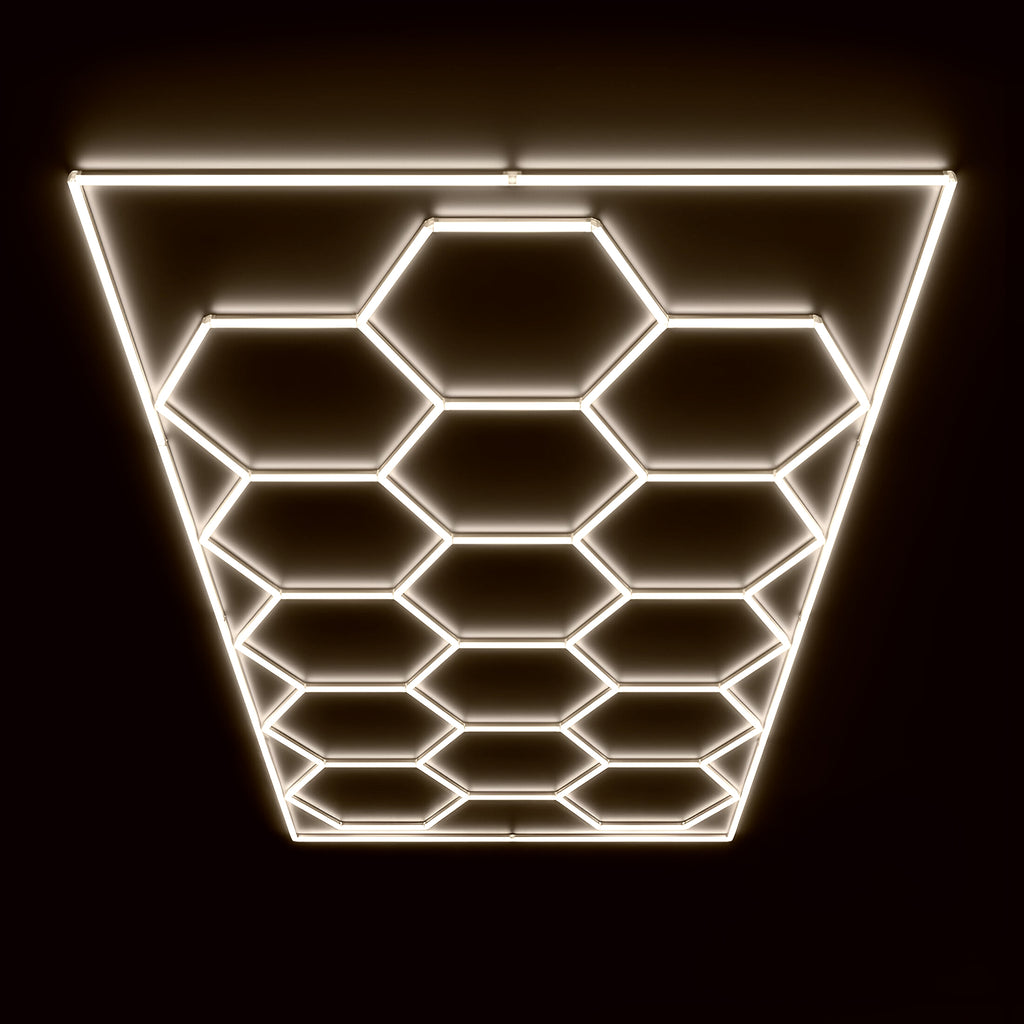 Luces LED RGB hexagonales