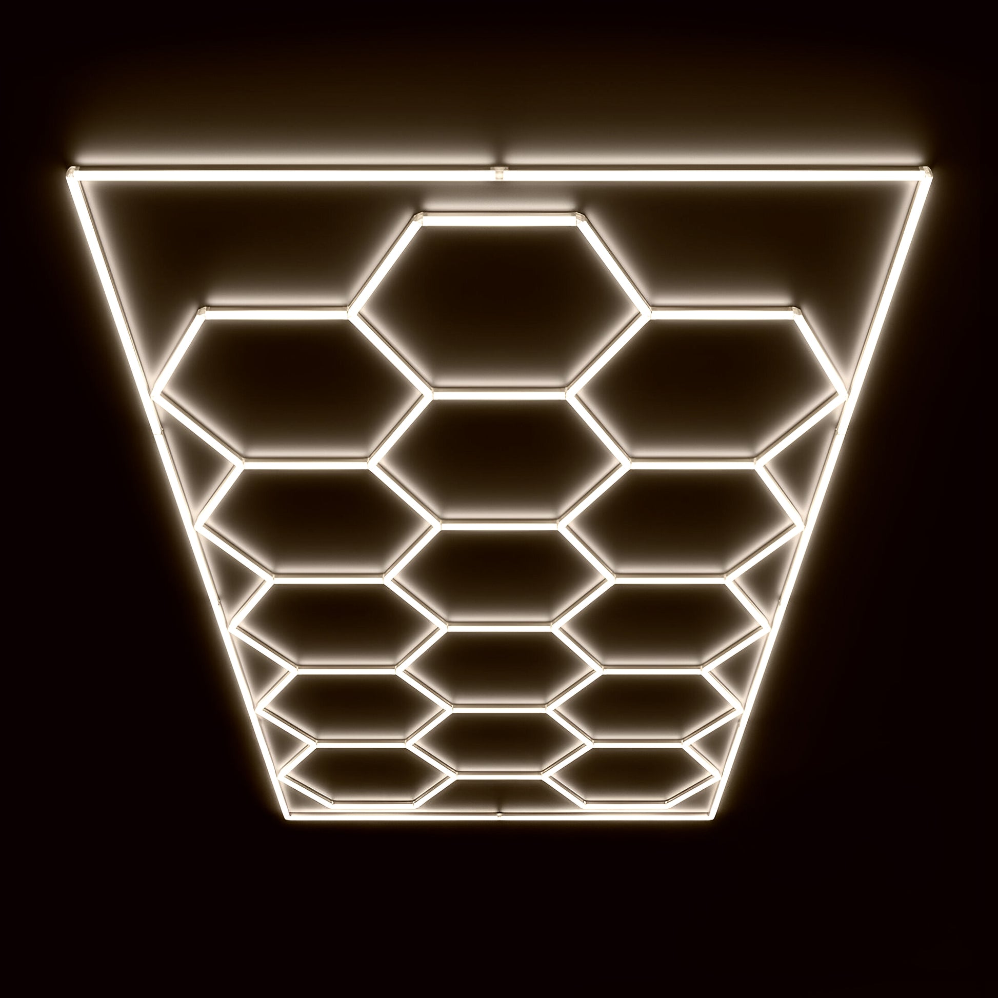Luces LED RGB hexagonales